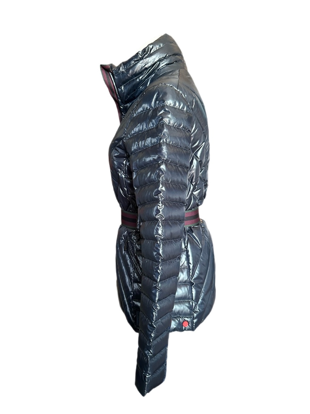 Hunter Refined Gloss Down Puffer Jacket Navy Size Small - Picture 2 of 12